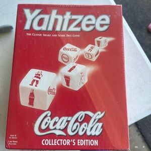 Yahtzee Coca Cola collectors edition